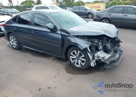 2024 Honda Civic Lx из США, поврежденный, VIN 2HGFE2F26RH521752